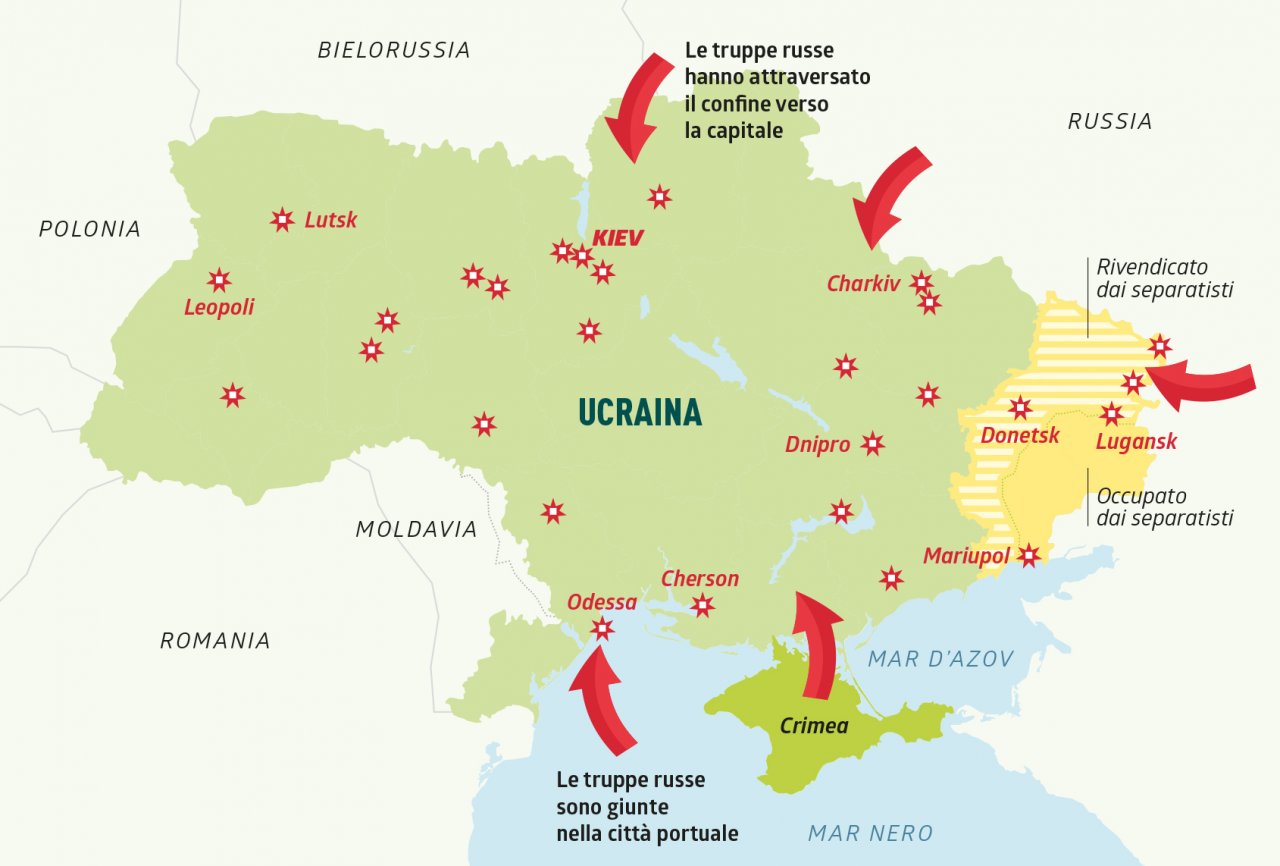 Come iniziò il conflitto Russia – Ucraina?